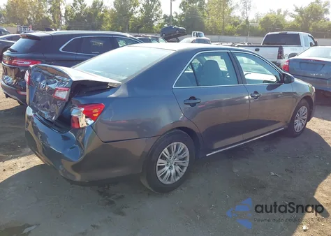 2012 Toyota Camry Le z USA, uszkodzony, nr VIN 4T1BF1FK4CU039043